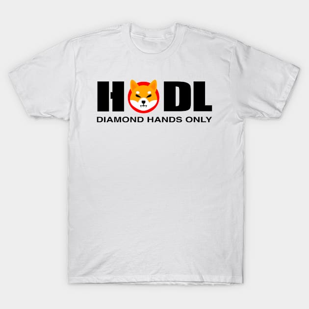 HODL Shiba Inu To The Moon Funny Shiba Inu T-Shirt by BrightGift